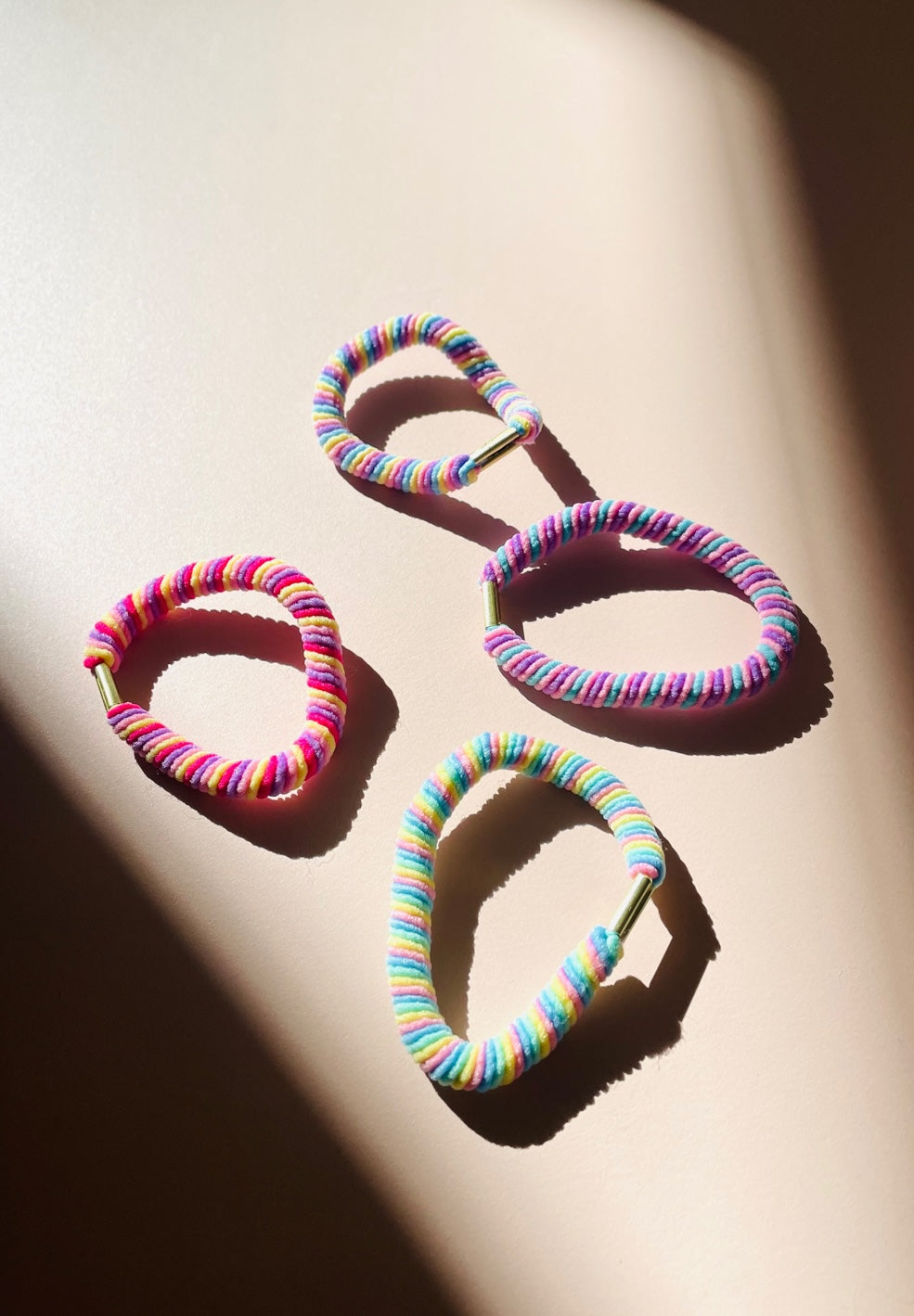 Haargummis Rainbow