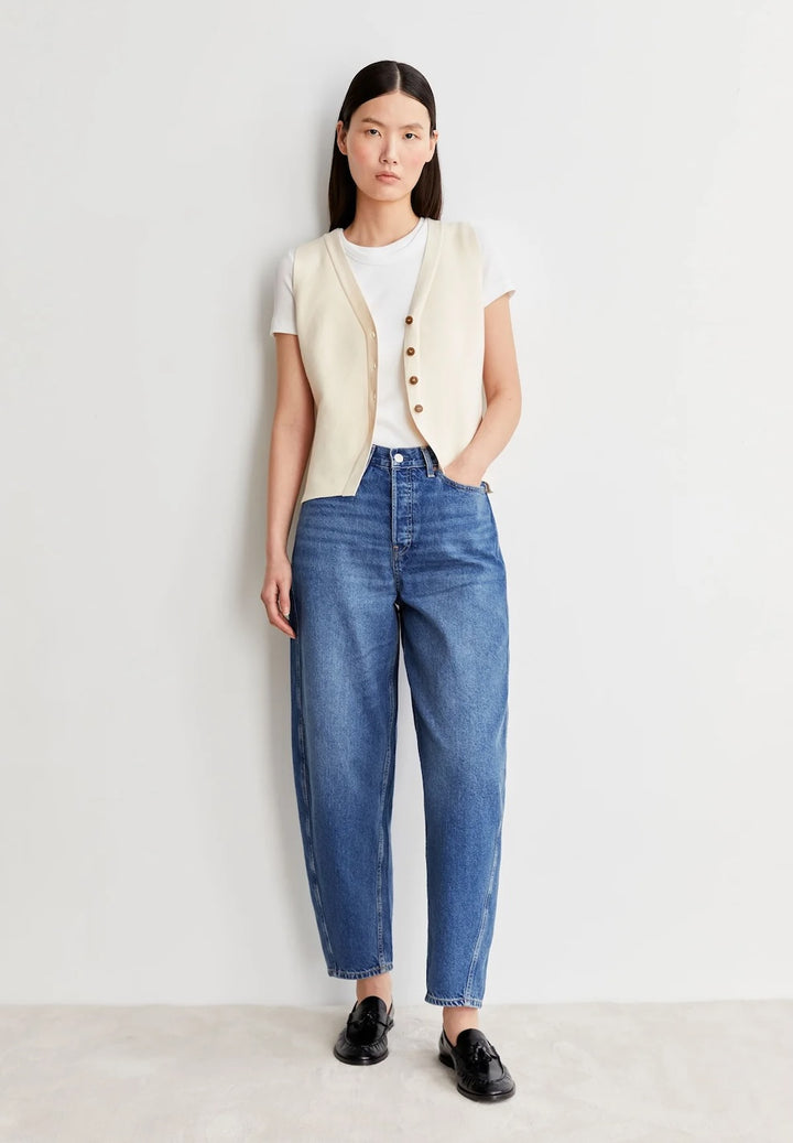 Baarly High Waist Barrel