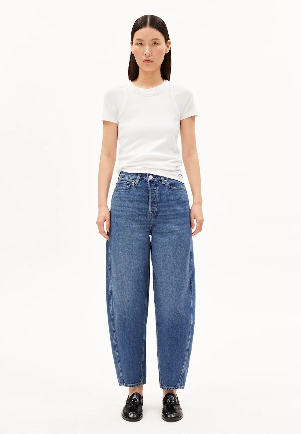 Baarly High Waist Barrel