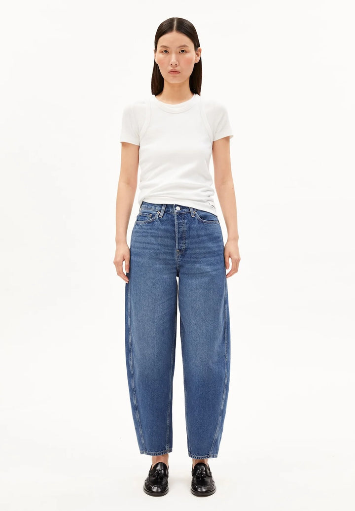 Baarly High Waist Barrel