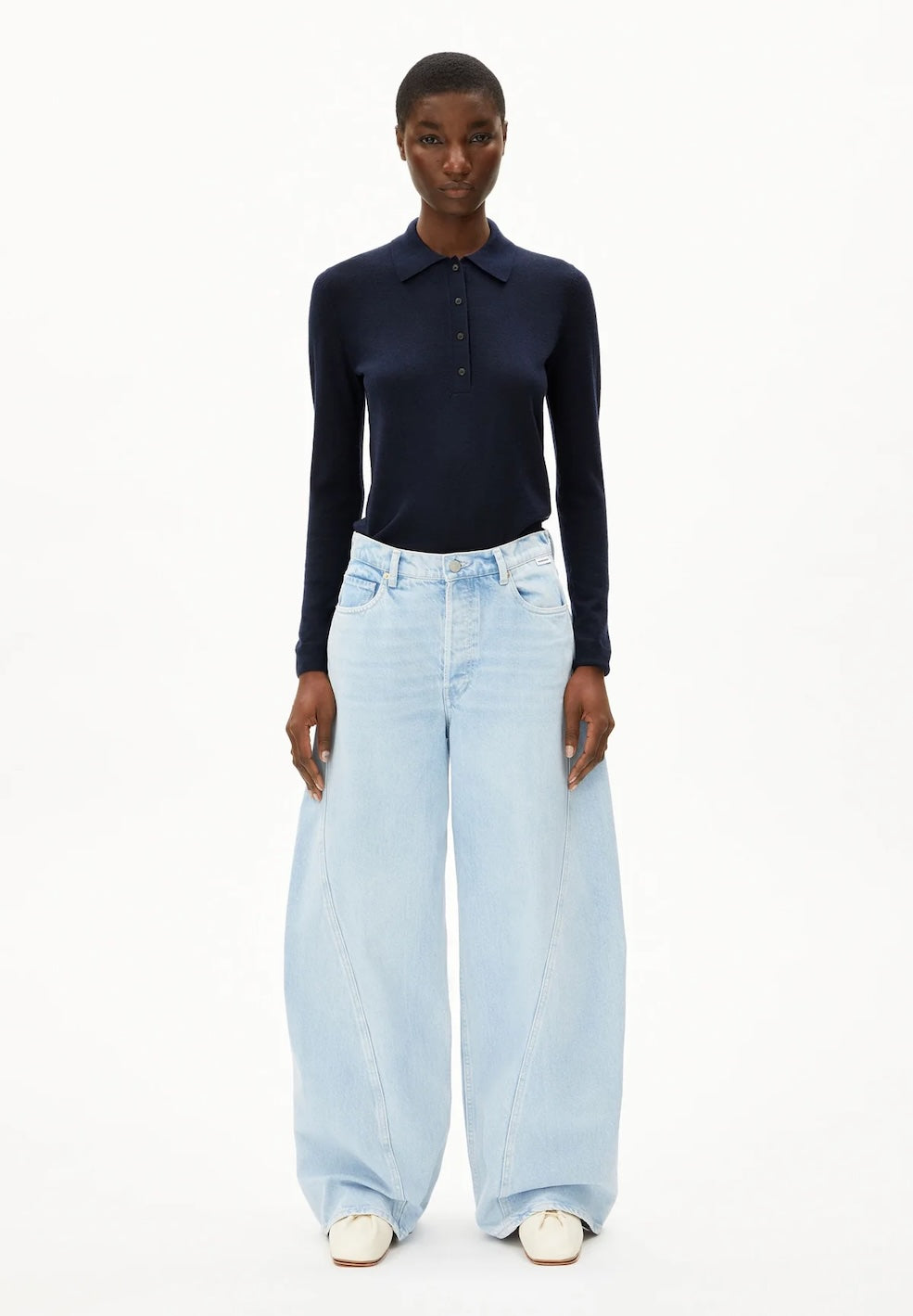 Aalthea Barrel Jeans loos fit