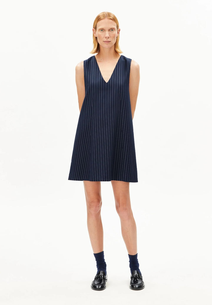 Pinstripe Pinaafo Dress