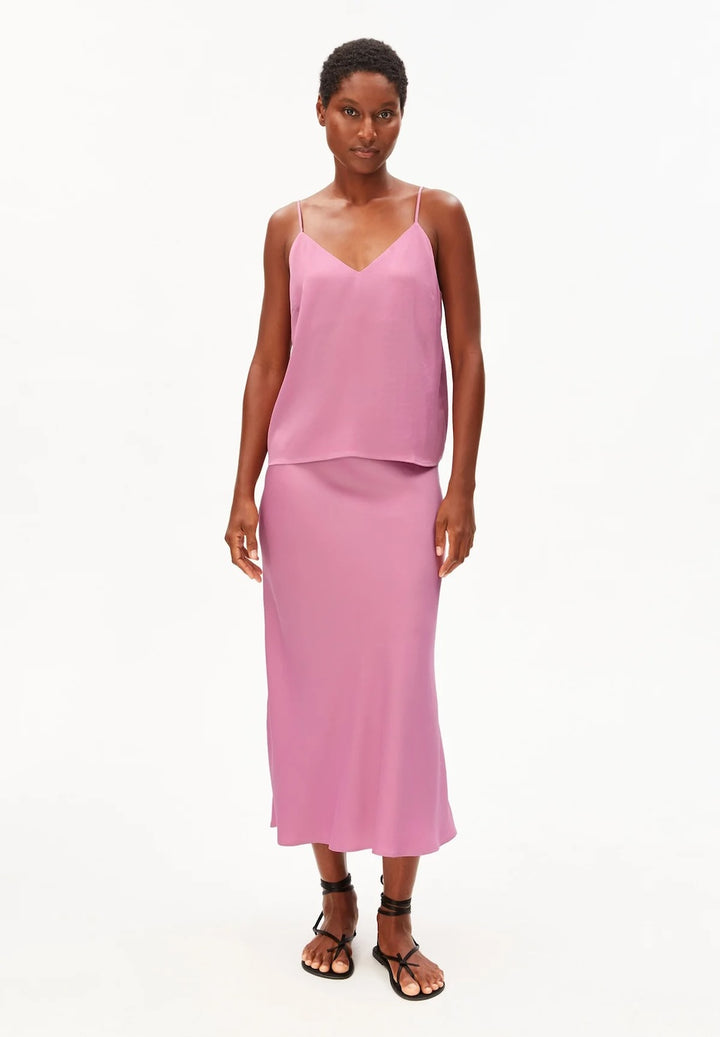 Satin Spaghetti Strap Top