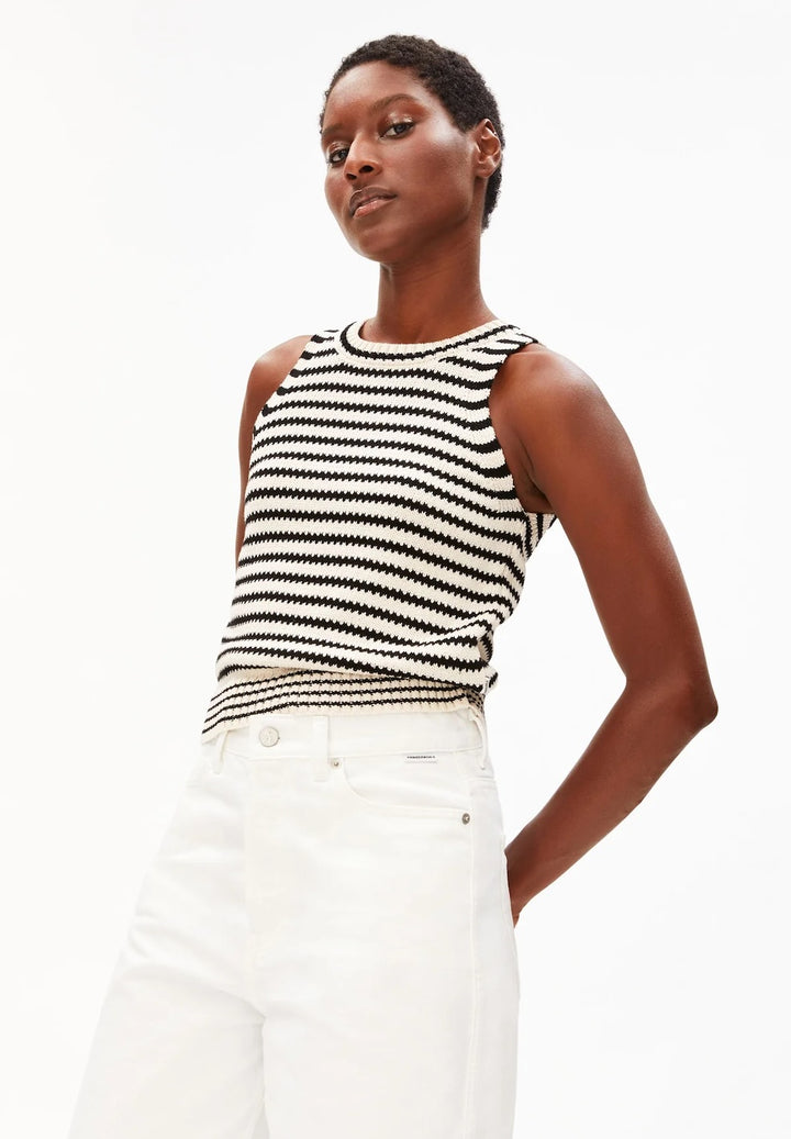 Stripe Knit Top