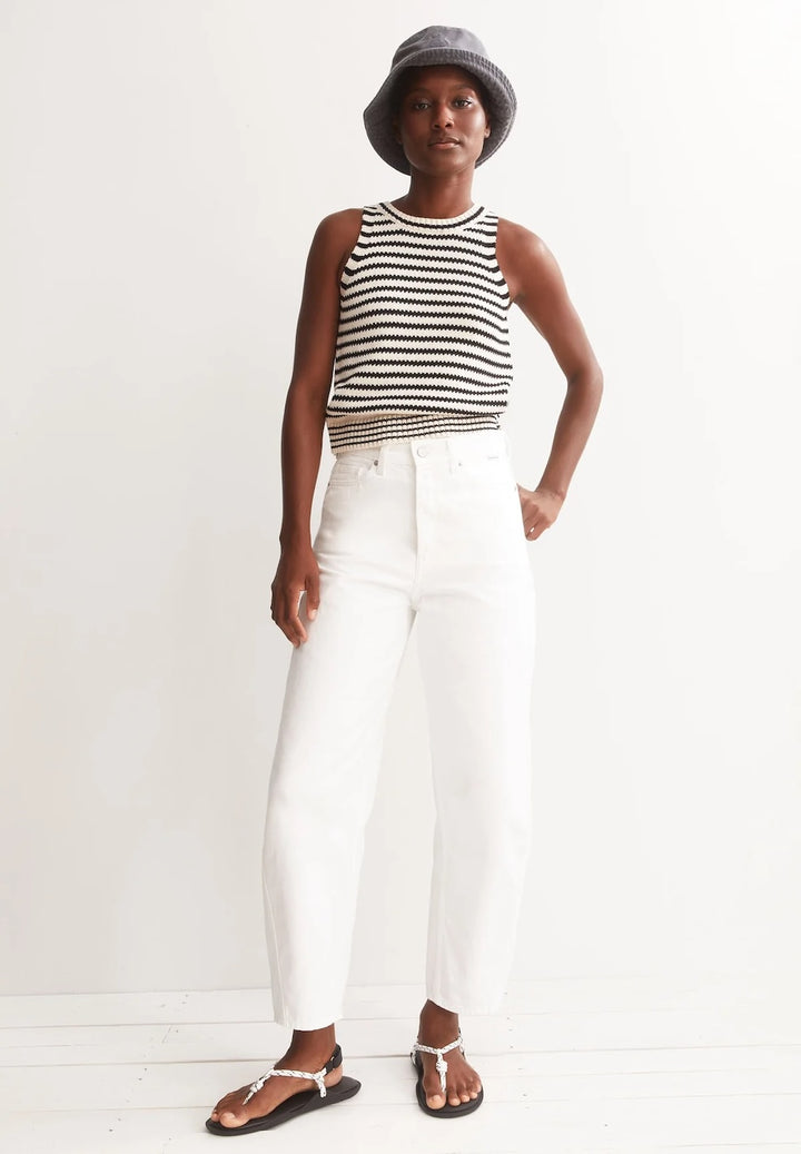 Stripe Knit Top