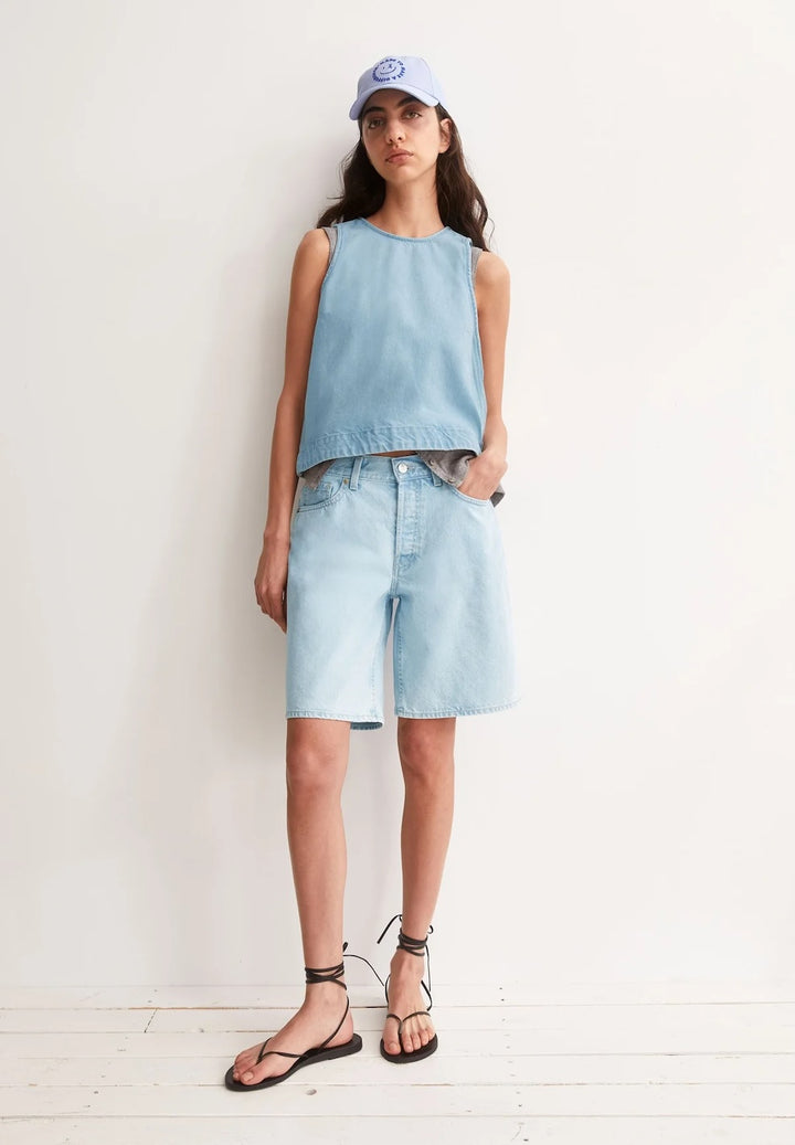 Thalinaa Denim Short
