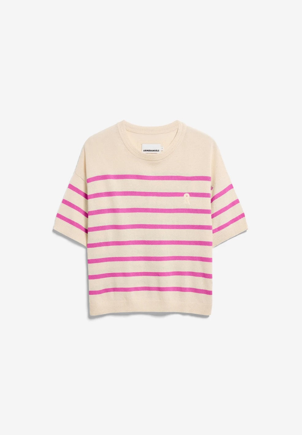 Striped Linen Blend Sweater