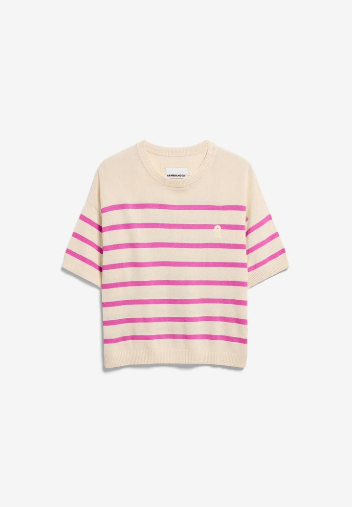 Striped Linen Blend Sweater