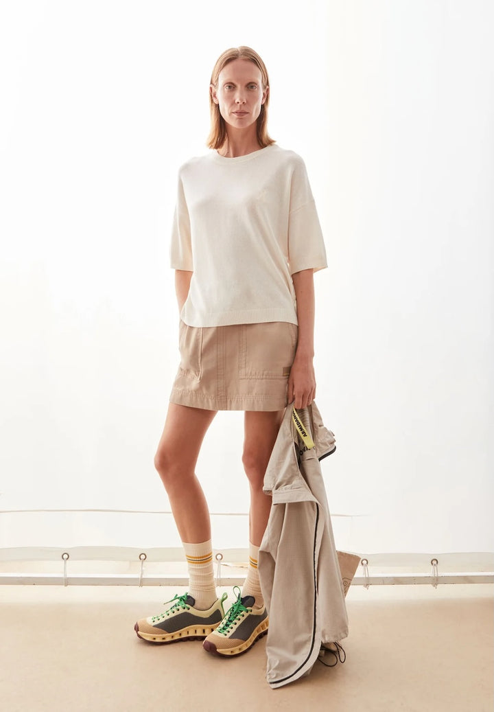 S SL Linen Blend Knit Sweater