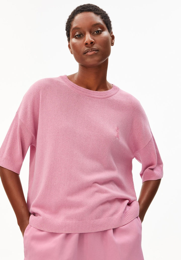 S SL Linen Blend Knit Sweater