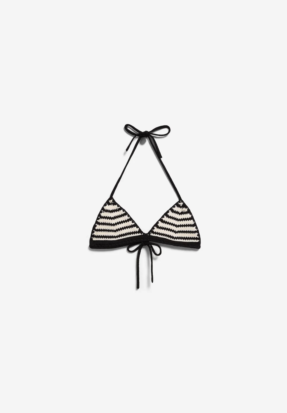 Stripe Bikini Knit Top