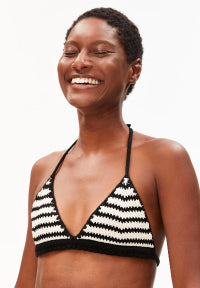 Stripe Bikini Knit Top