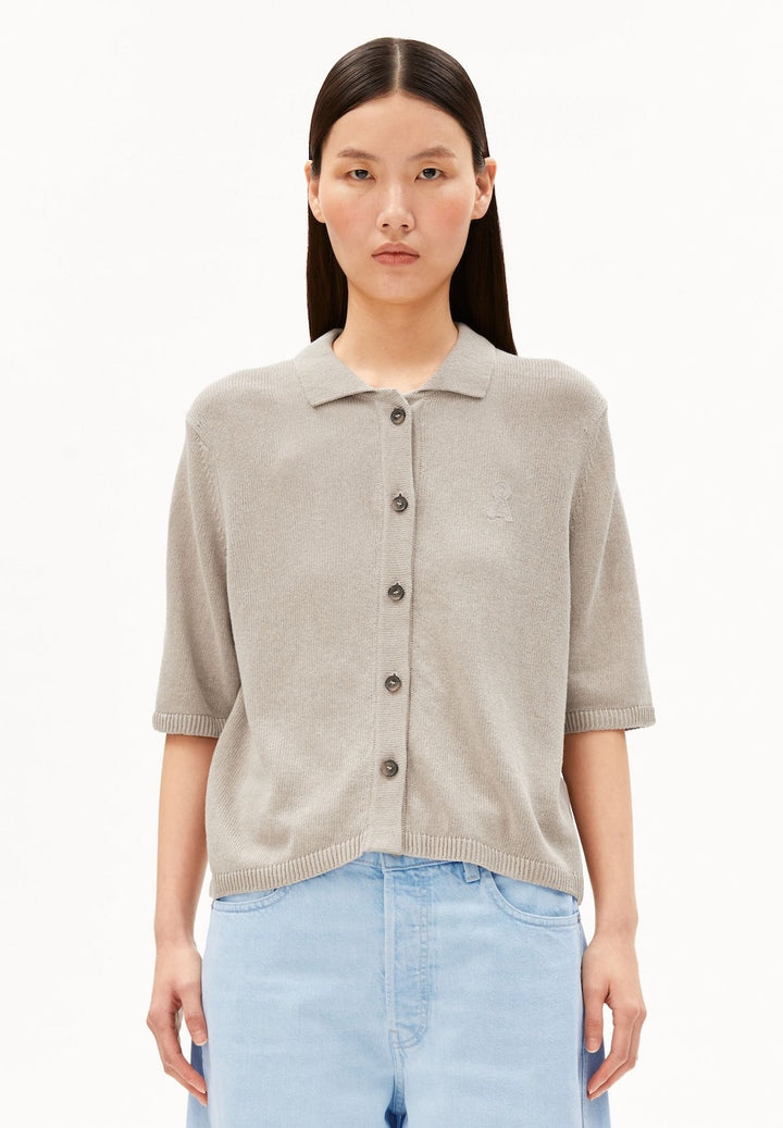 S SL Linen Blend Knit Cardigan