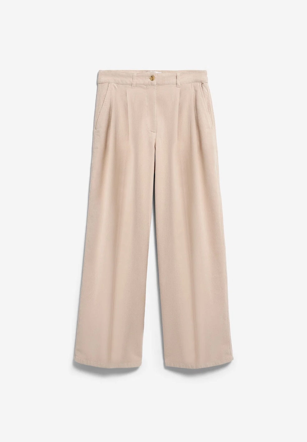 Corduroy Wide Pleated Pant