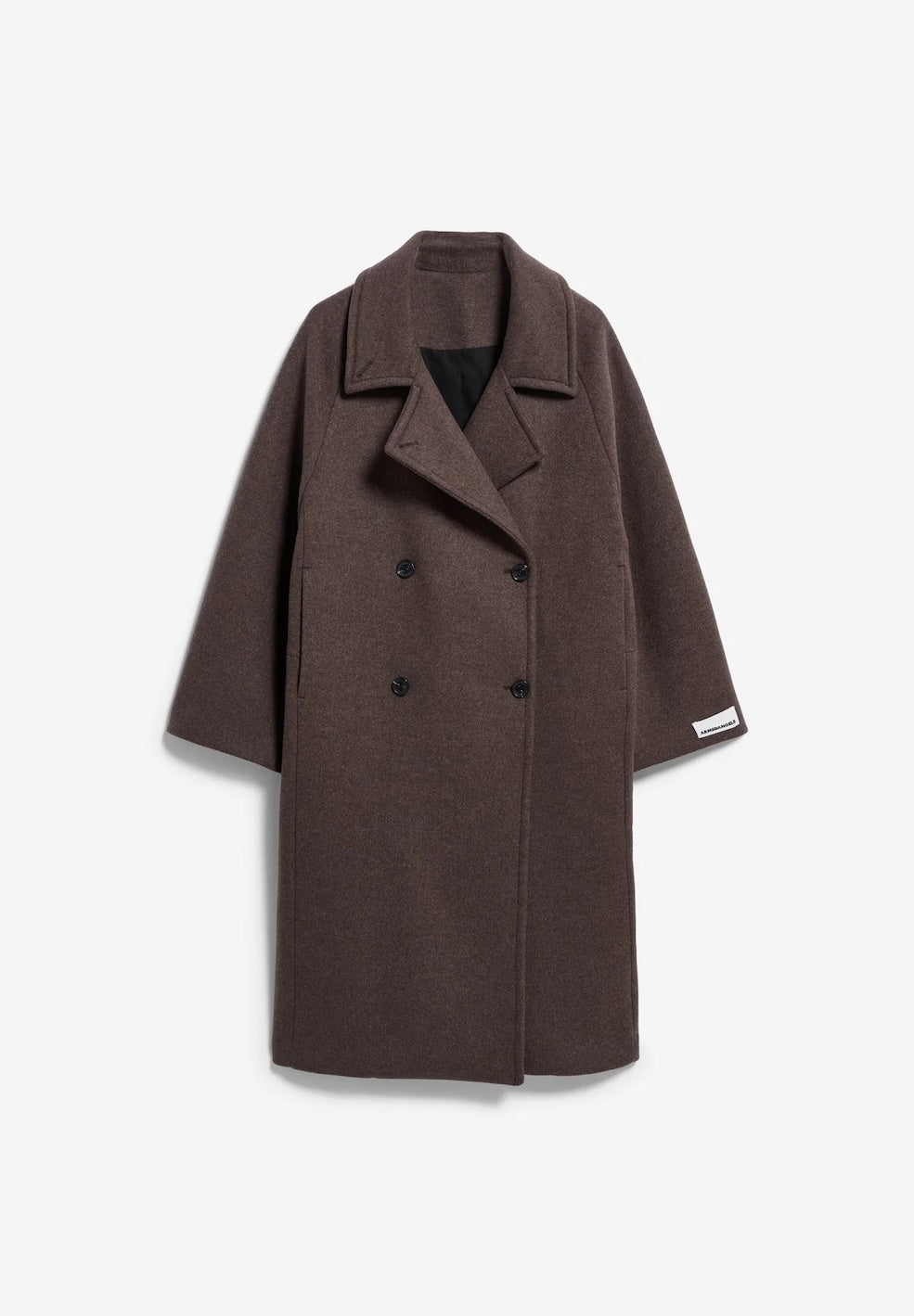Wool Double Breasted Coat