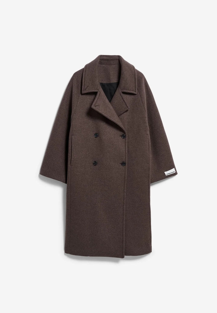 Wool Double Breasted Coat