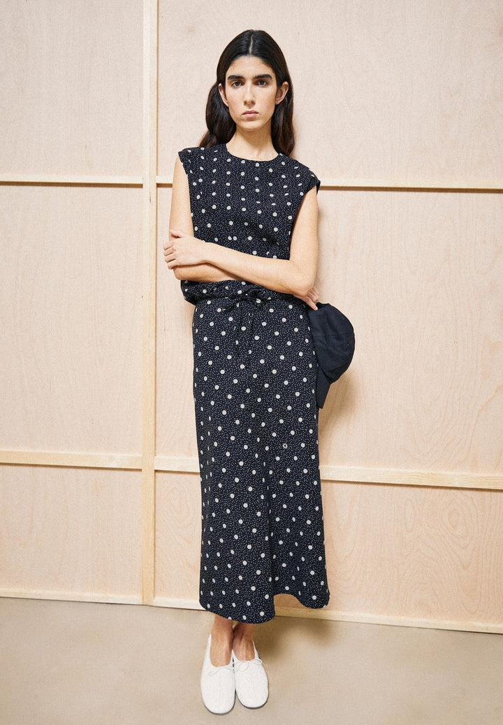 Lenovaa Dot Slip Skirt