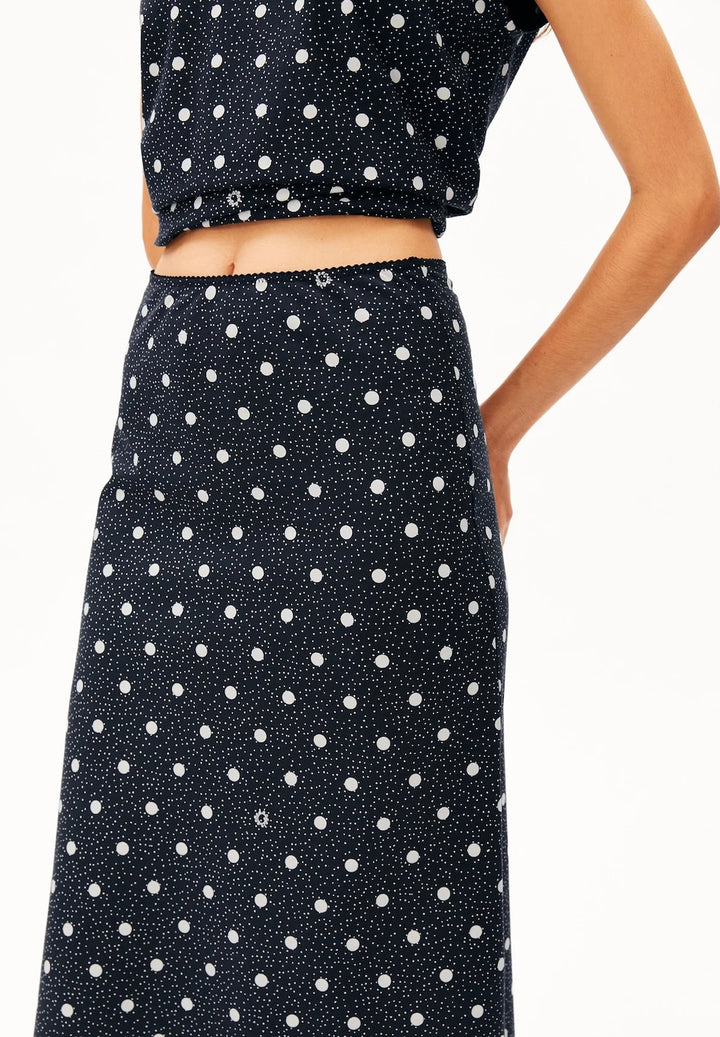 Lenovaa Dot Slip Skirt