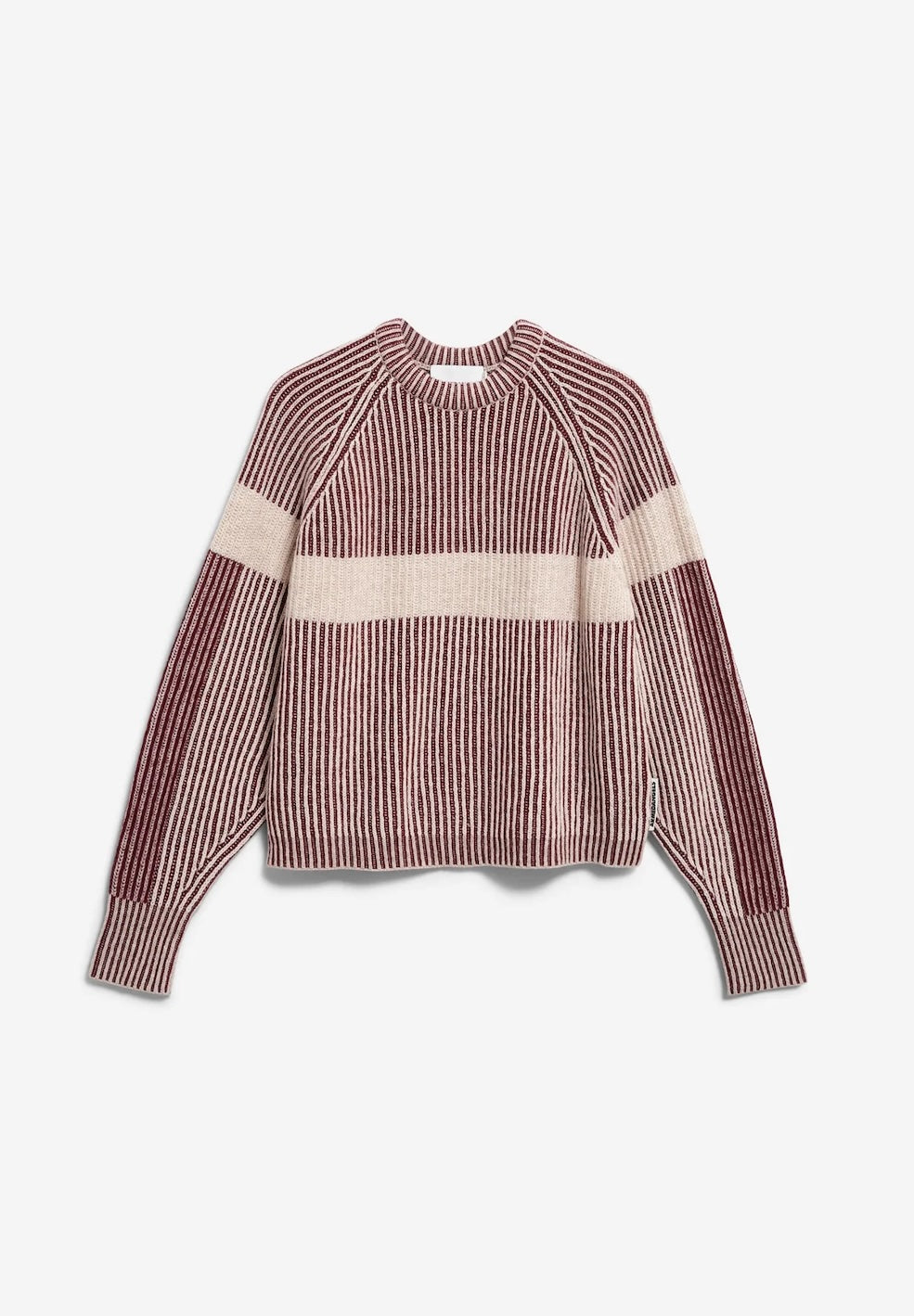 Rib Artwork Knit Sweater