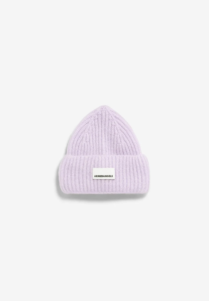 Mohair Blend Knit Hat W