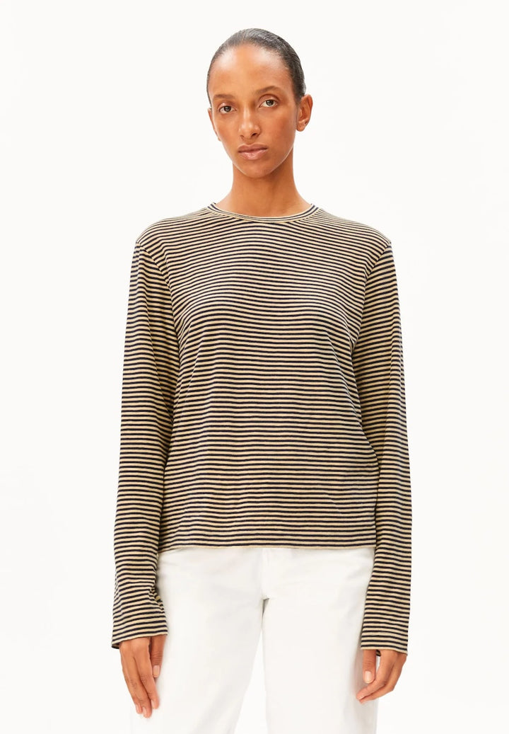 Slub Jersey Stripe Longsleeve