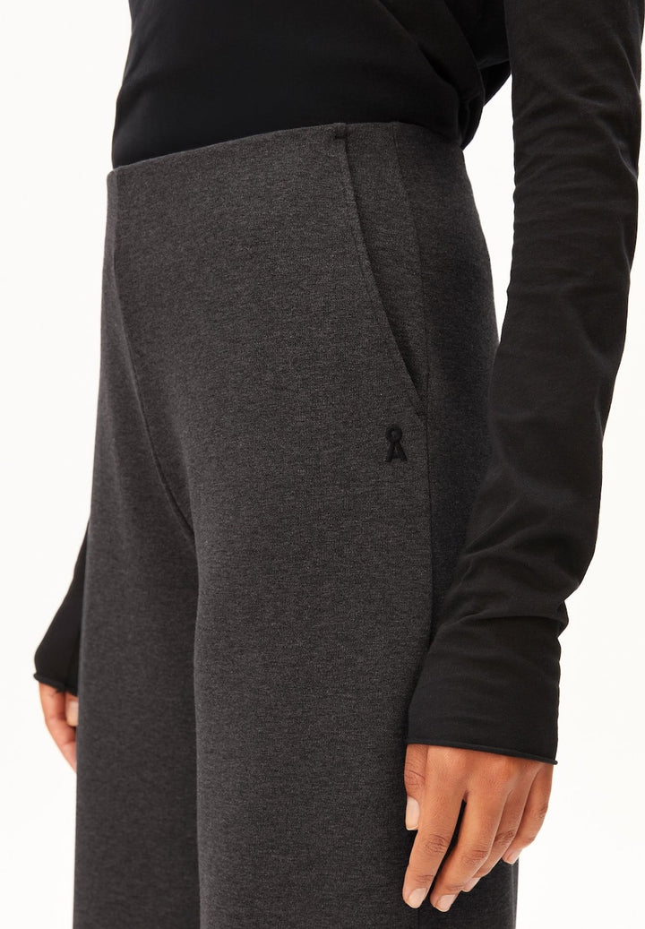 Basic Jersey Wide Leg Pant