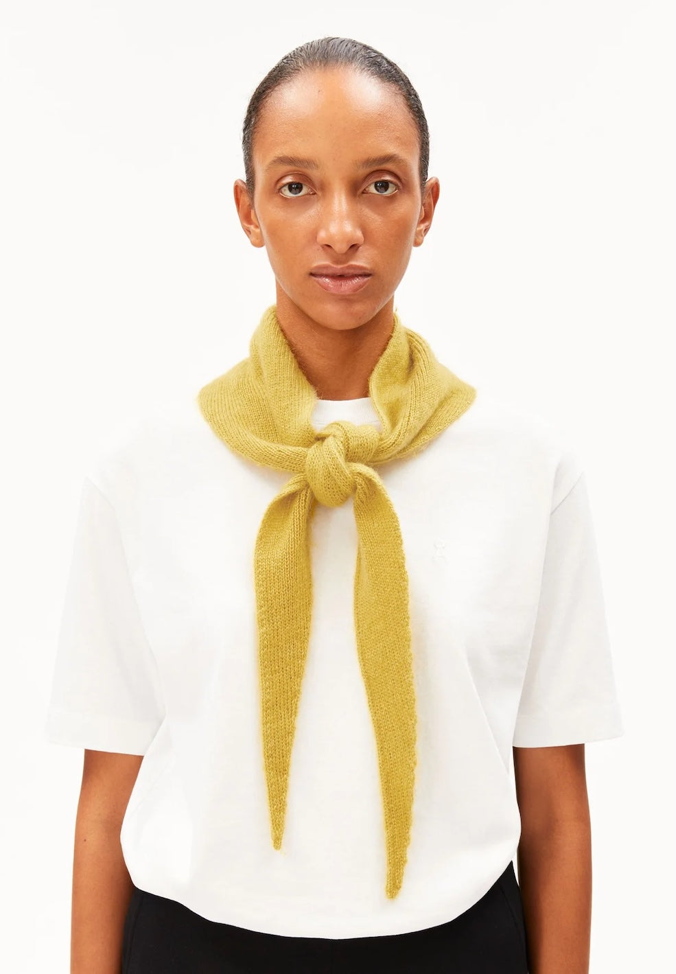 Small Mohair Blend Scarf