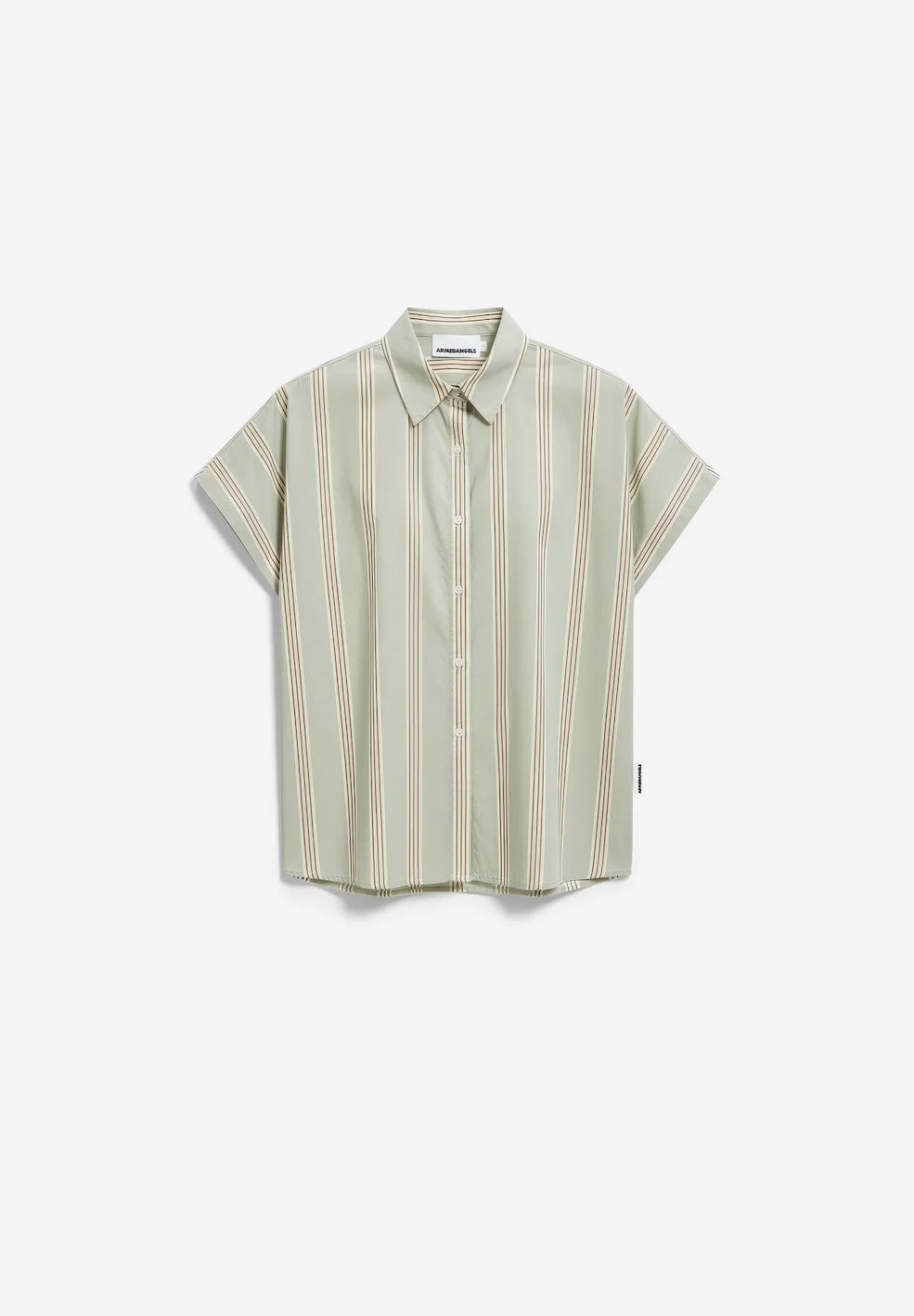 Stripe Poplin Larisaana Blouse