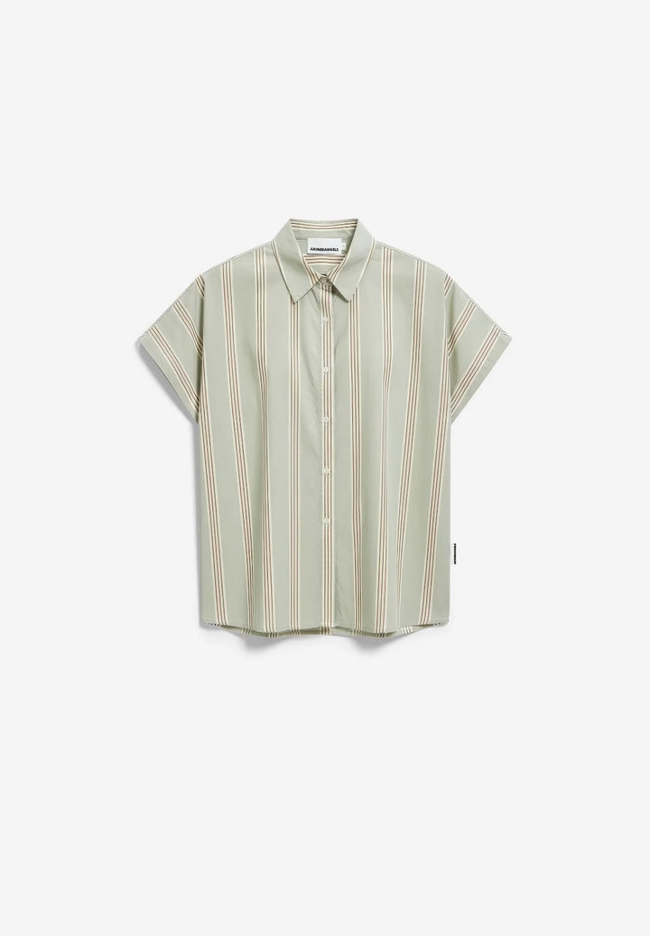 Stripe Poplin Larisaana Blouse