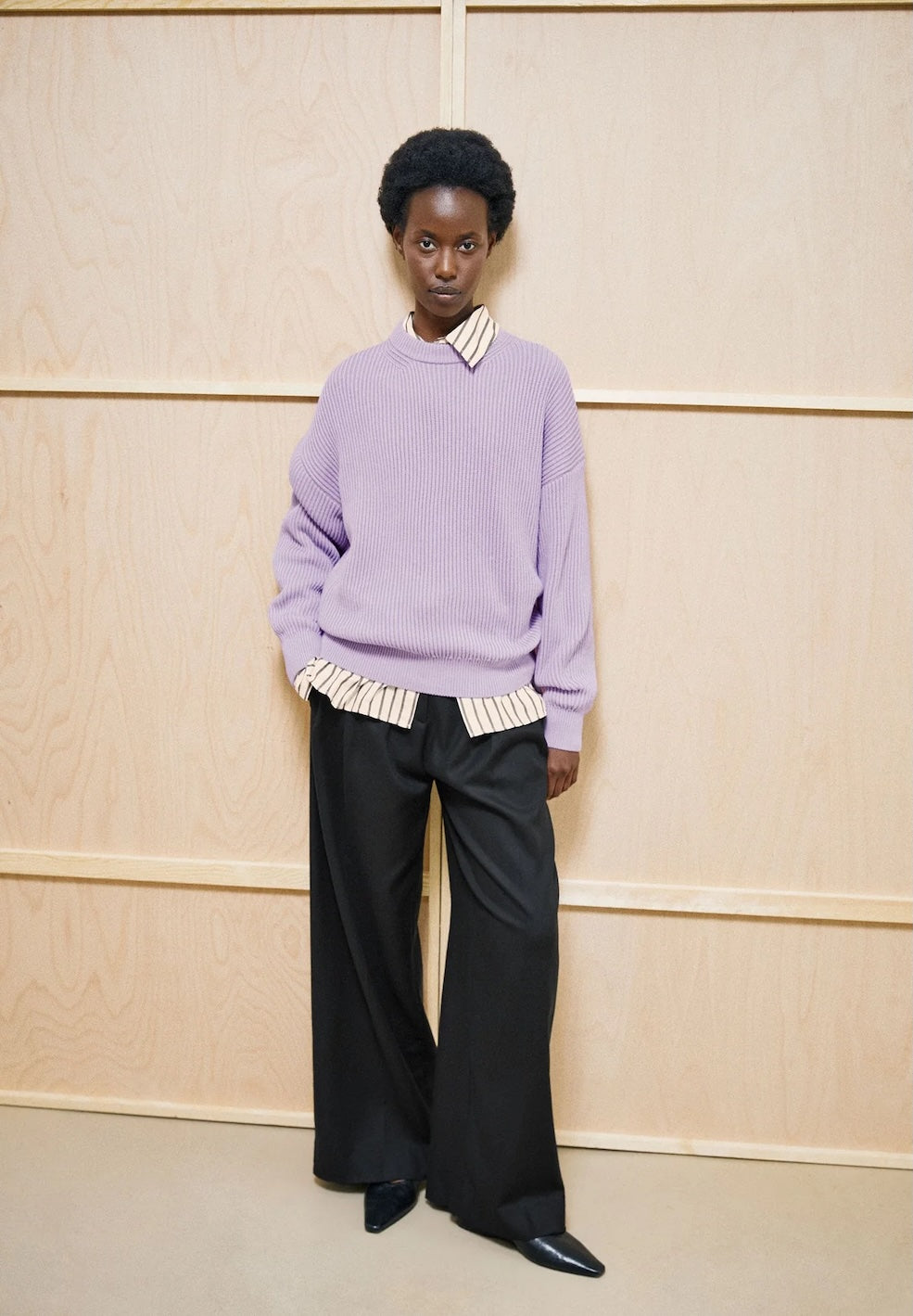 Vanisè Rib Knit Sweater