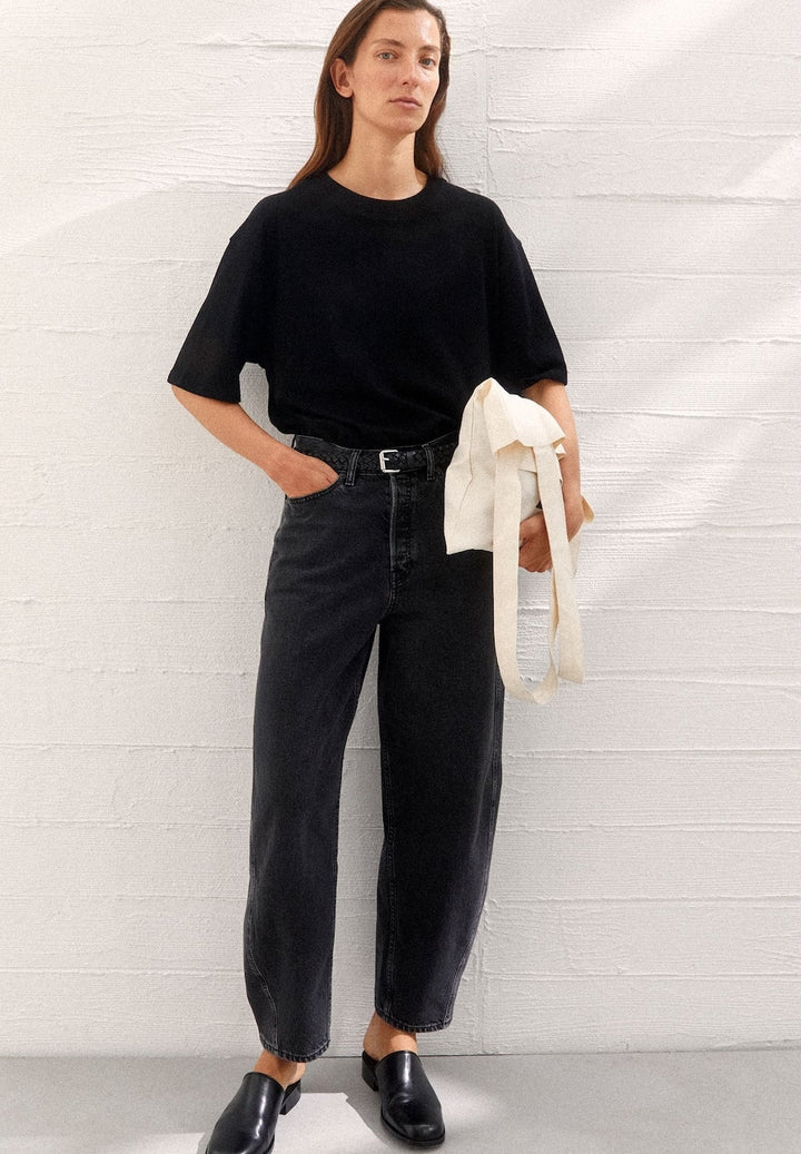 Baarly High Waist Barrel