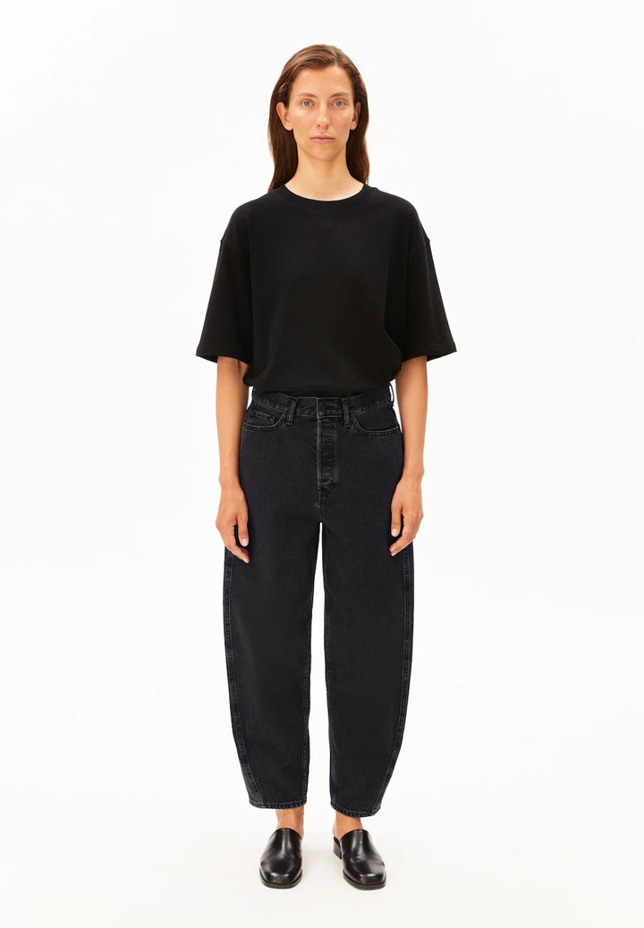 Baarly High Waist Barrel