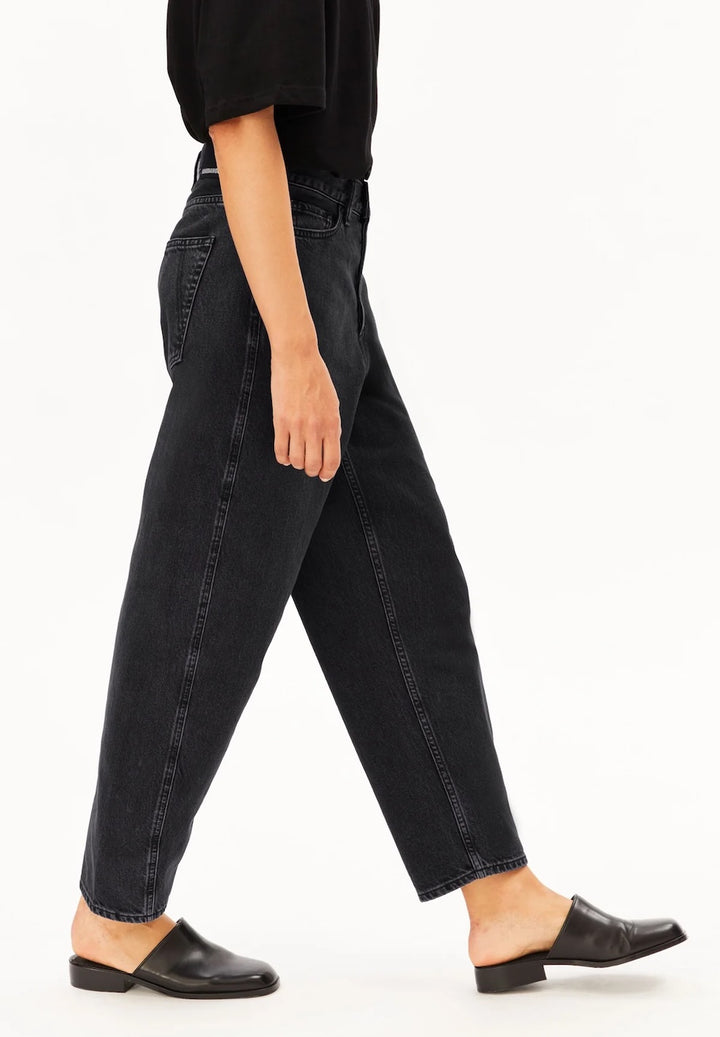 Baarly High Waist Barrel