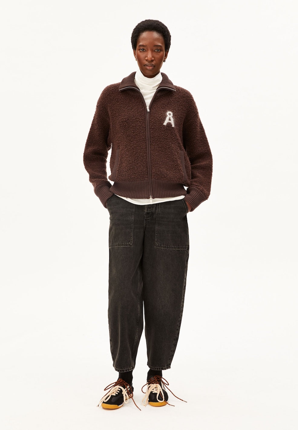 Iconic A Bouclé Knit Jacket