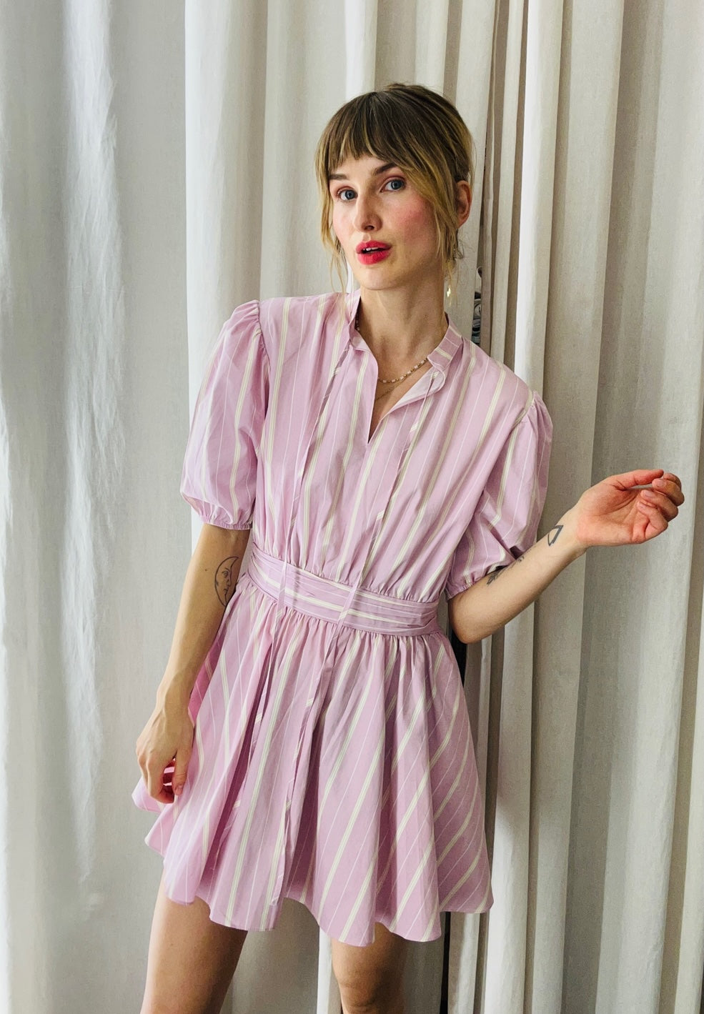 Short Pink Dress