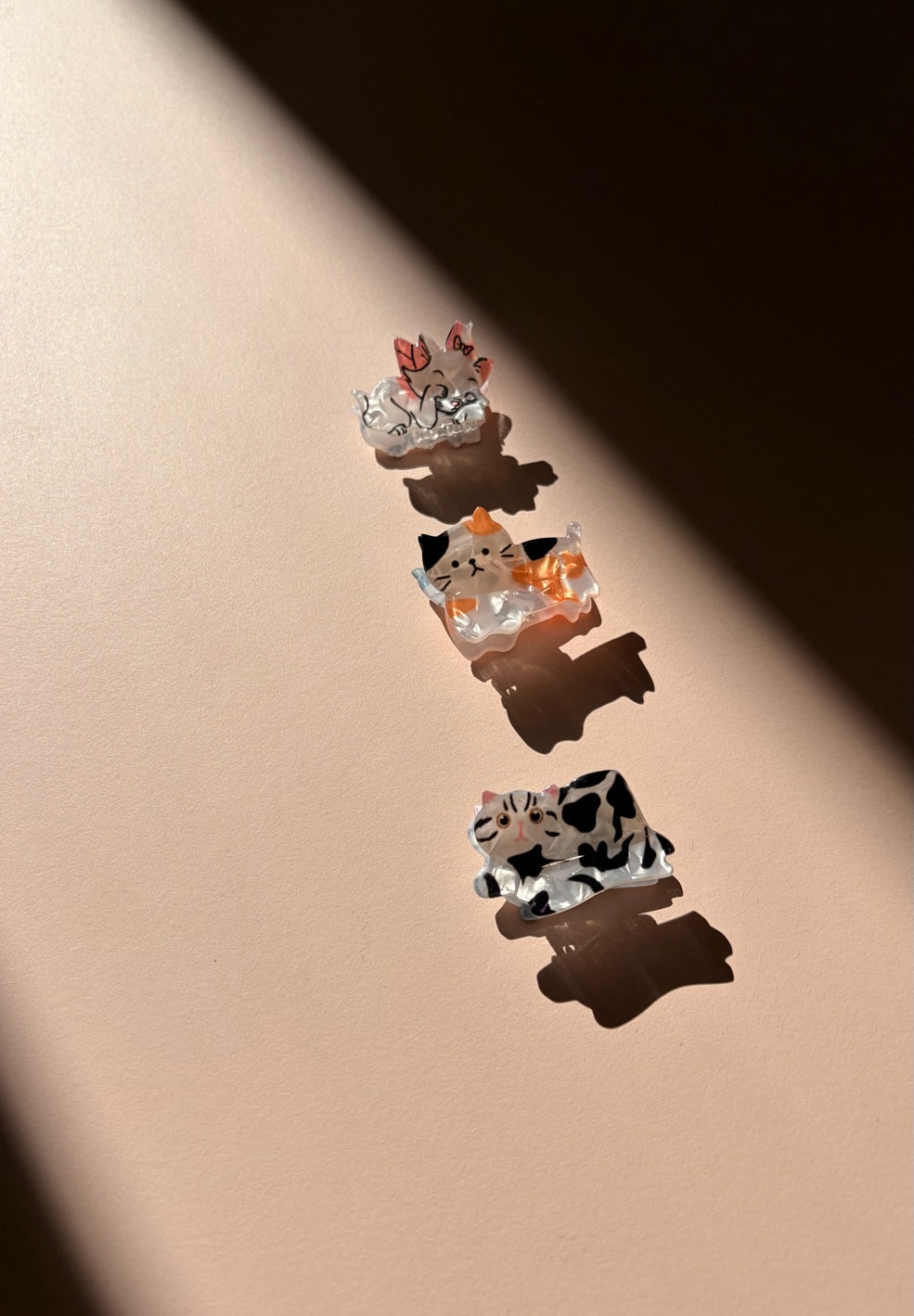 Haarklammer Mini Cats