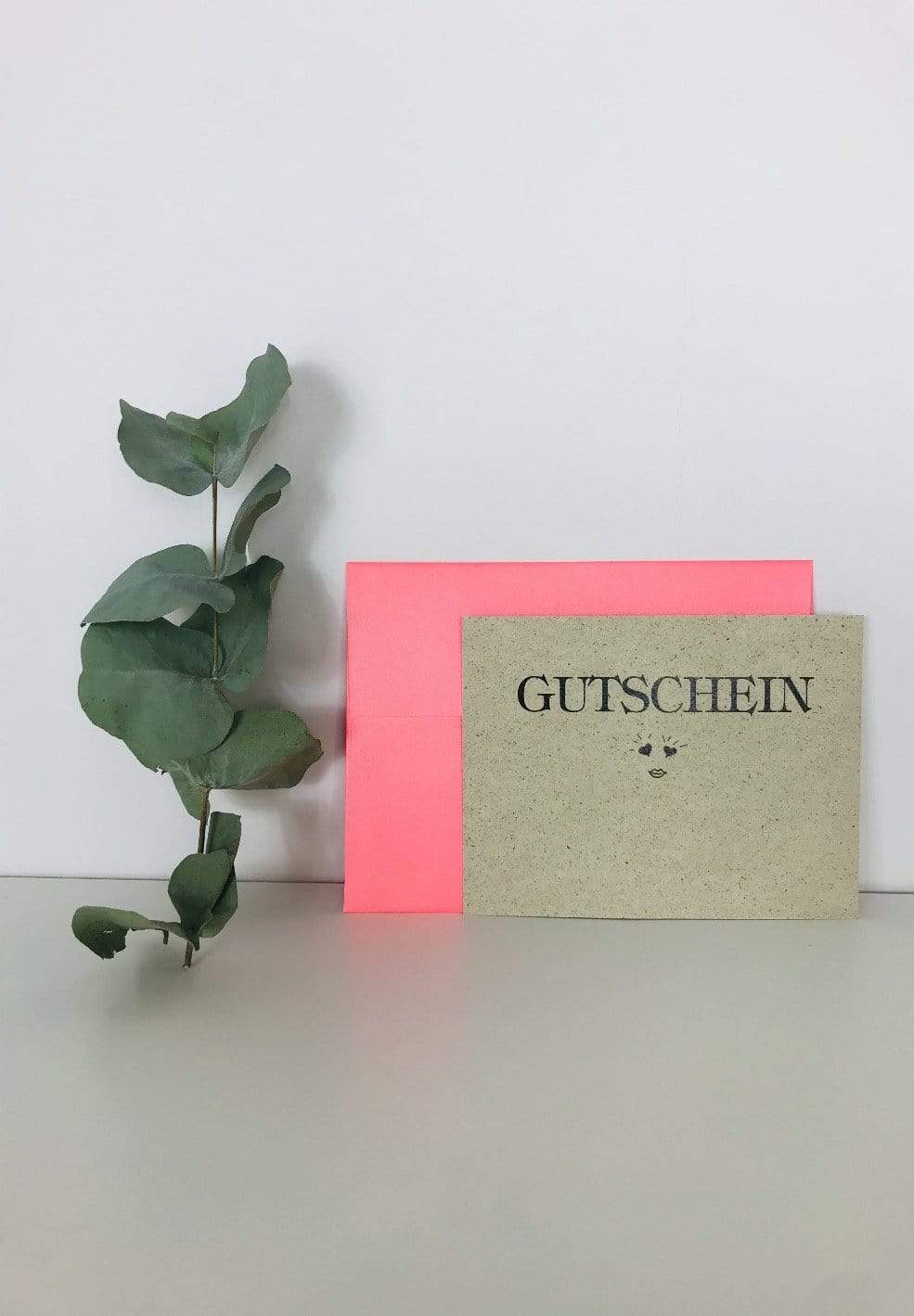 iki M. Geschenkgutschein Gutschein aus Graspapier - Made in Germany Faire Mode Women muenchen