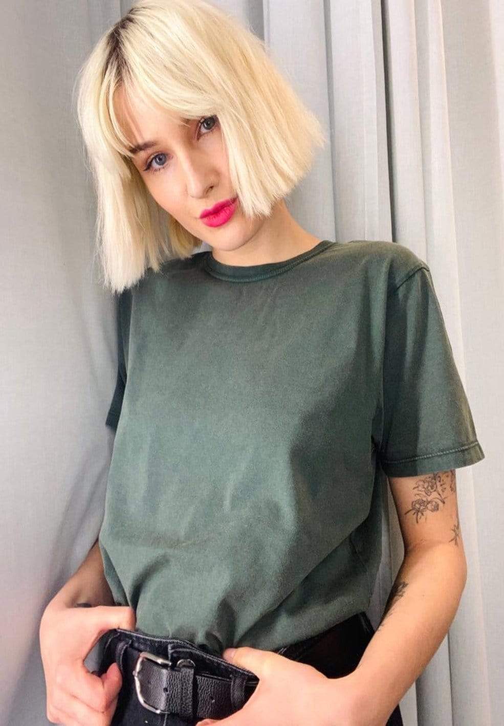 iki M. Tops & T-Shirts Green Love Faire Mode Women muenchen